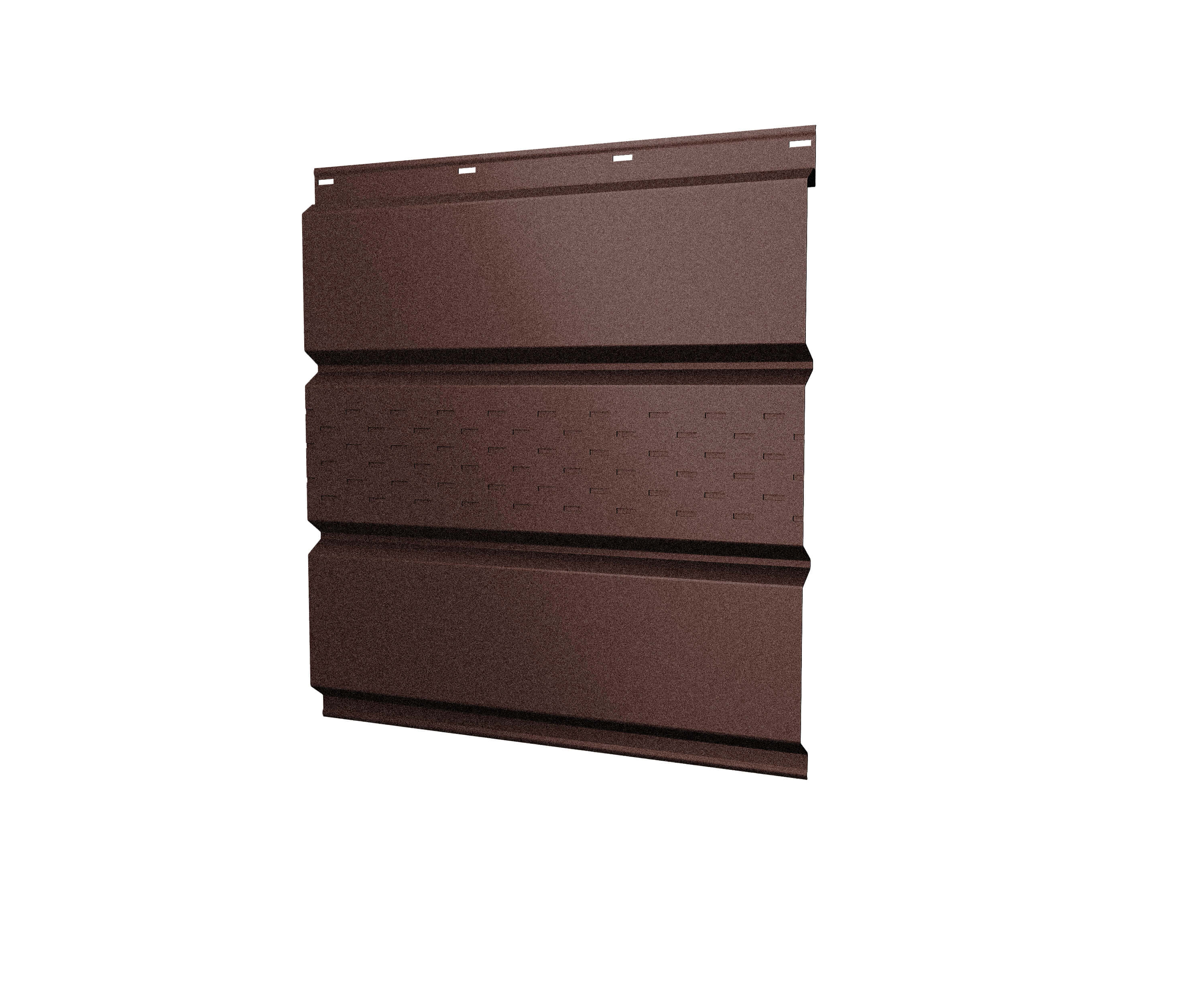 Софит металл центральная перфорация GL 0.50мм GreenCoat Pural Matt BT {длины по спецификации} купить в Санкт-Петербурге