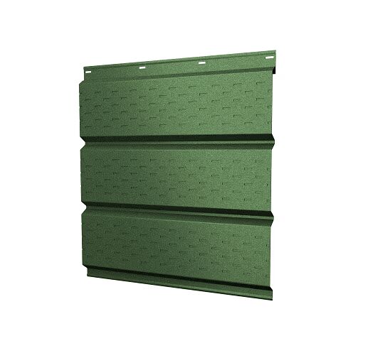 Софит металл полная перфорация GL 0.50мм GreenCoat Pural Matt BT (темно-зеленый) RR11 {длины по спецификации} купить в Санкт-Петербурге