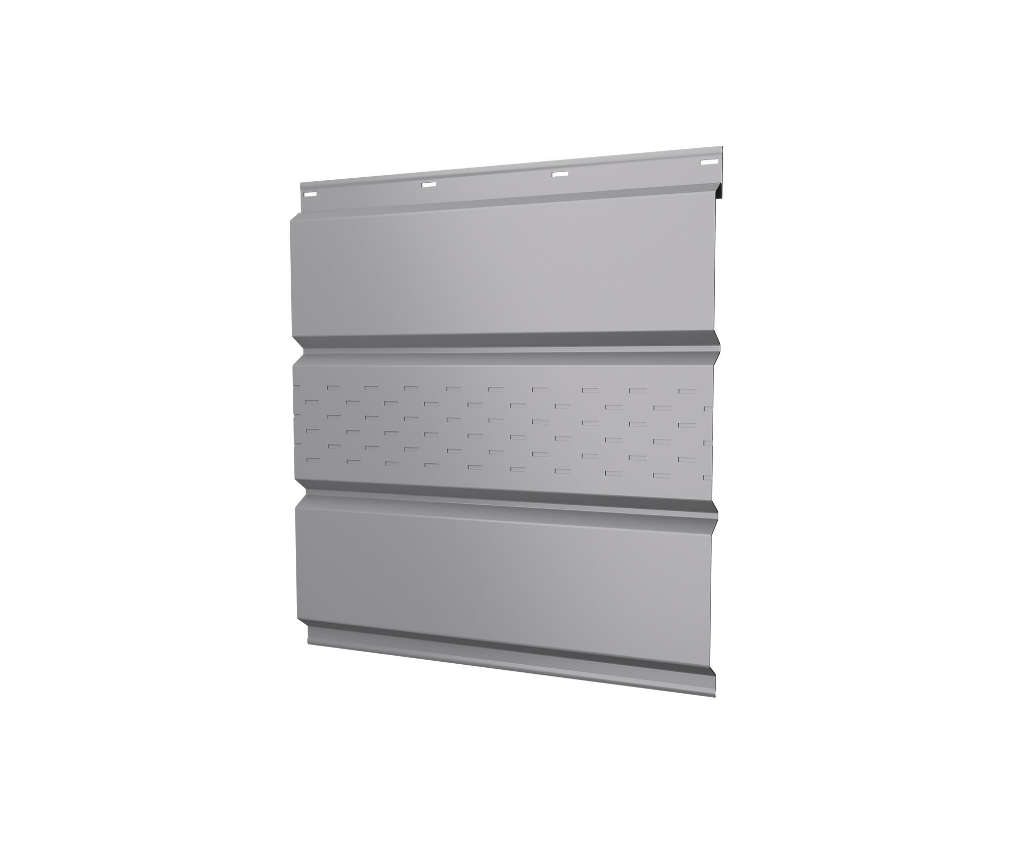 Софит металл центральная перфорация GL 0.50мм GreenCoat Pural Matt BT {длины по спецификации} купить в Санкт-Петербурге