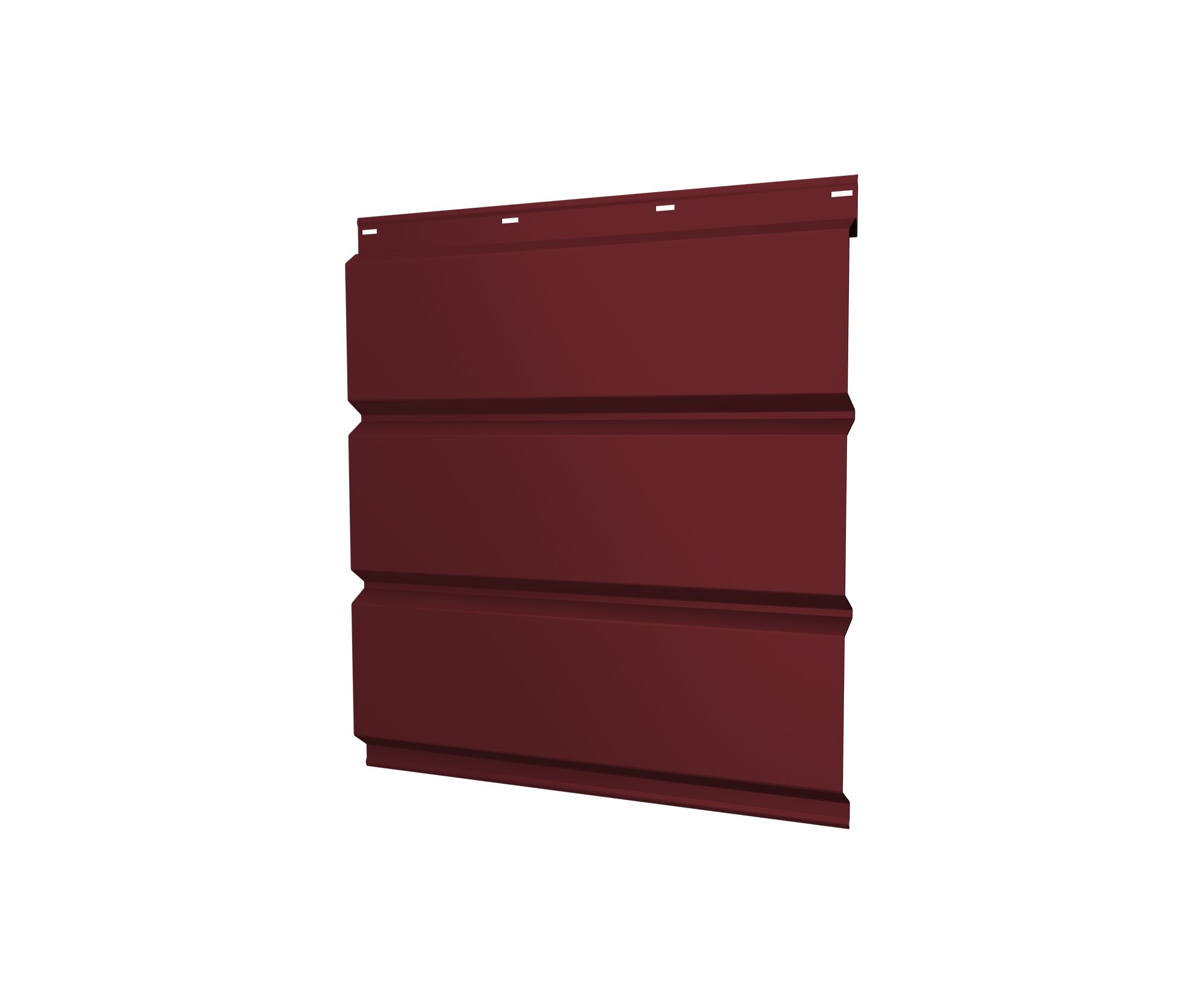 Софит металл без перфорации GL 0.50мм 3005 (темно-красный) Satin {длины по спецификации} купить в Санкт-Петербурге