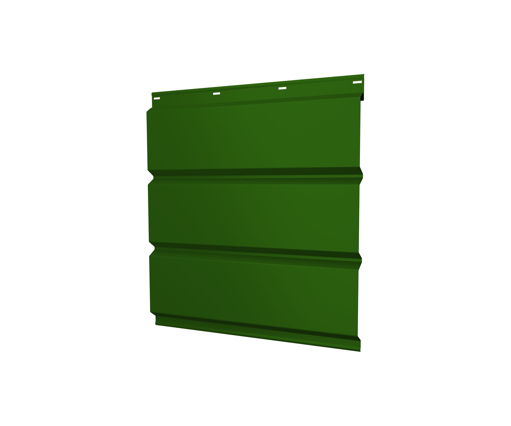 Софит металл без перфорации GL 0.45мм ПЭ (зеленый) 6002 {длины по спецификации} купить в Санкт-Петербурге