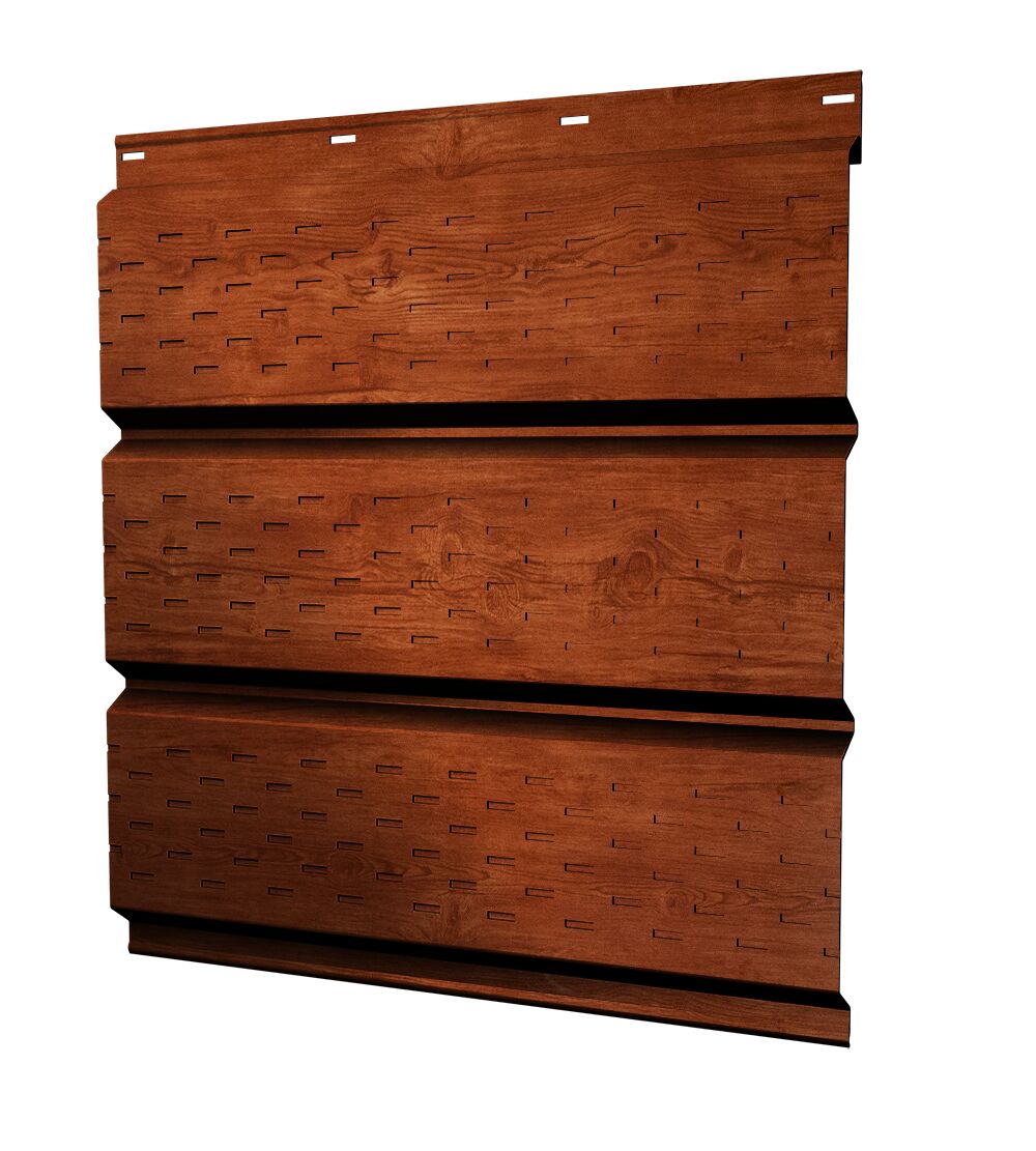 Софит металл полная перфорация GL 0.45мм Print Premium TwinColor {длины по спецификации} купить в Санкт-Петербурге