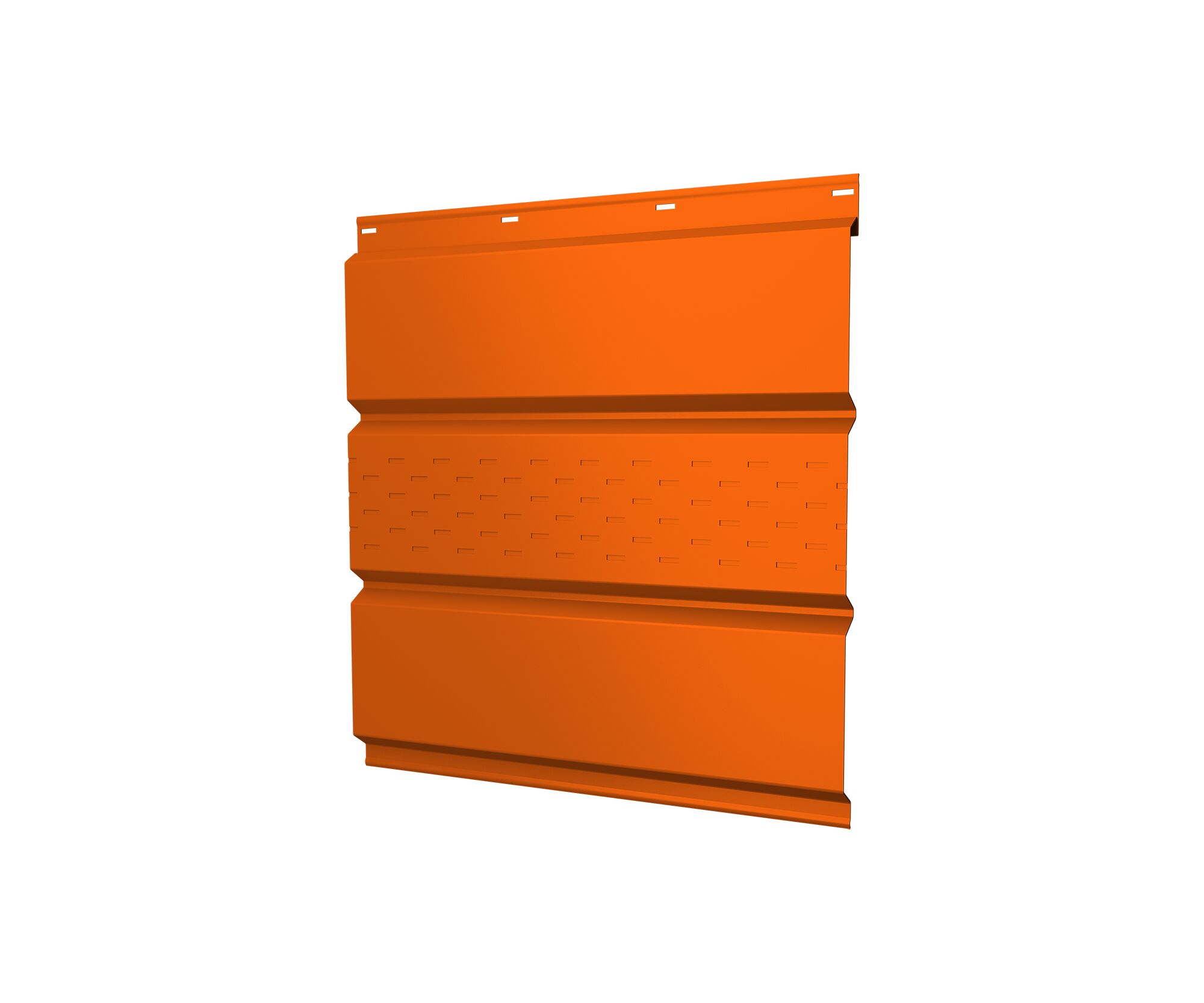 Софит металл центральная перфорация GL 0.45мм ПЭ {длины по спецификации} купить в Санкт-Петербурге