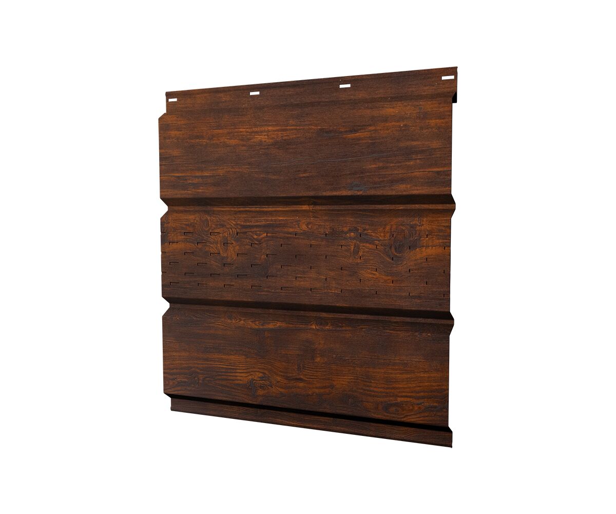 Софит металл центр. перф. GL 0.45мм Print Elite TwinColor {длины по спецификации} купить в Санкт-Петербурге