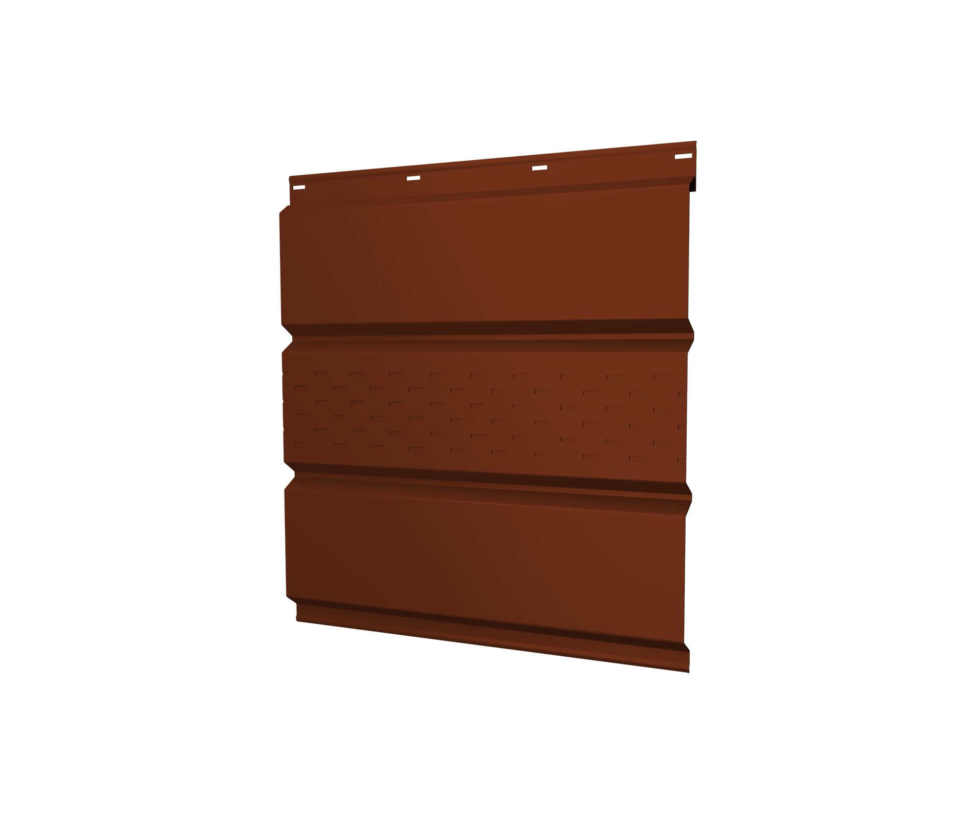 Софит металл центральная перфорация GL 0.50мм GreenCoat Pural Matt BT {длины по спецификации} купить в Санкт-Петербурге