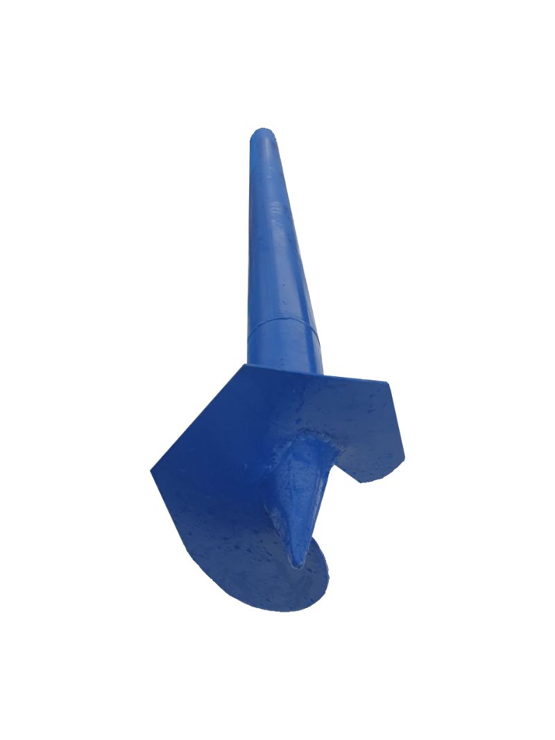 Свая винтовая Ювента d 89 - 3мм Н-2м "Оптима"  цвет темно-синий купить в Санкт-Петербурге