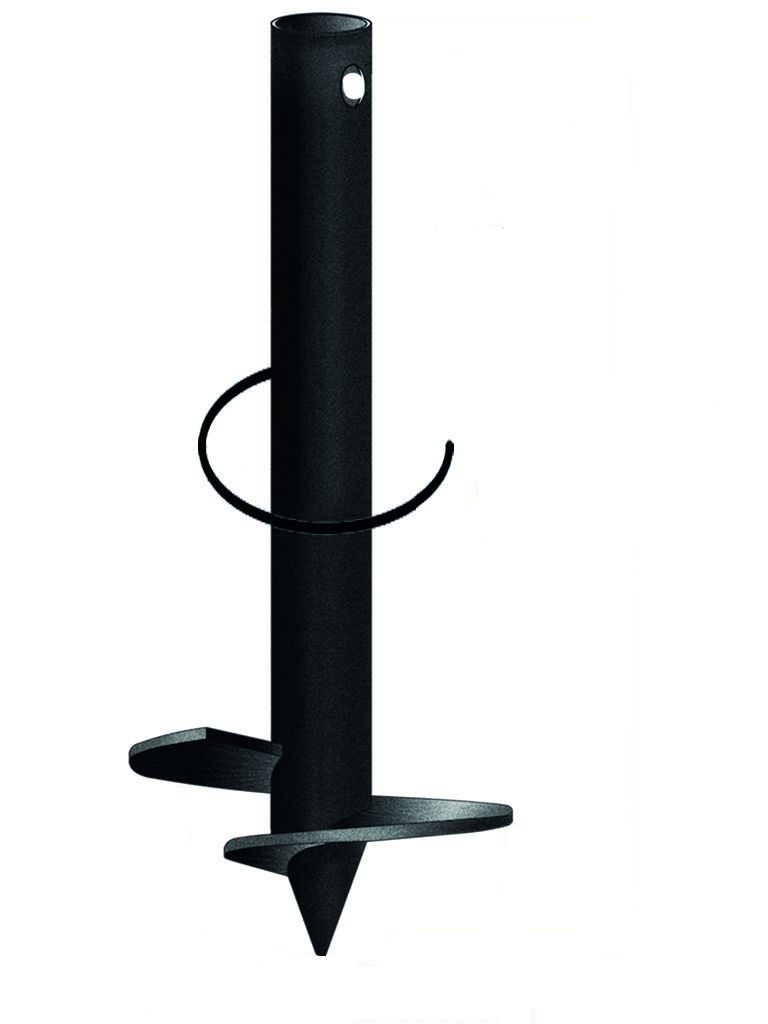 Свая d 57 Н-1500мм "Классик" цвет черный купить в Санкт-Петербурге