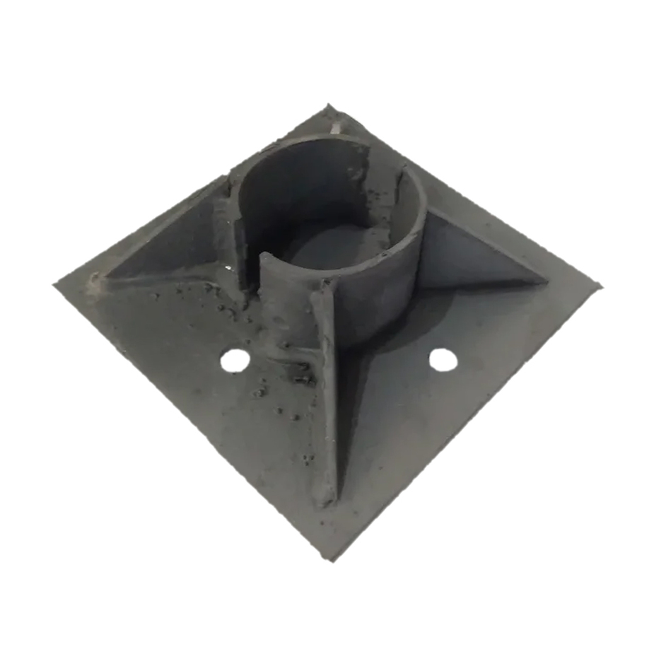 Оголовок для сваи d108 усиленный, цвет черный купить в Санкт-Петербурге