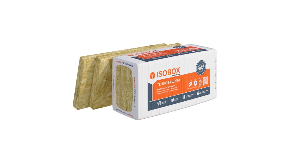 Изобокс (ТН СВ 38) Теплозащита 100х610х1200мм/6шт./4,392м2/0,439м3 купить в Санкт-Петербурге