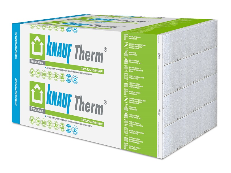 KNAUF Therm Теплая стена 150мм, 4 плиты, 2.88м2, 600х1200мм, 0.432м3 купить в Санкт-Петербурге