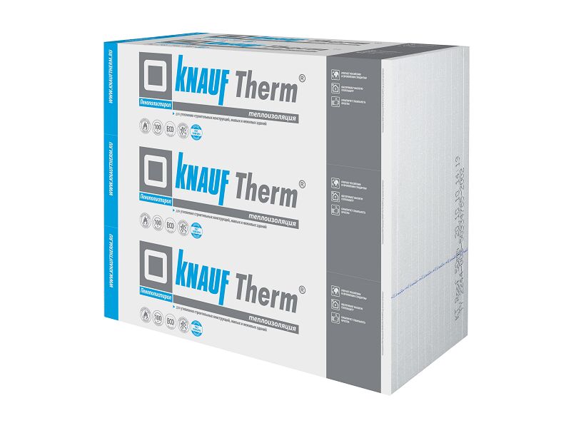 KNAUF Therm® СТЕНА 50мм, 12 плит, 14.4м2, 1000х1200мм, 0.72м3 купить в Санкт-Петербурге