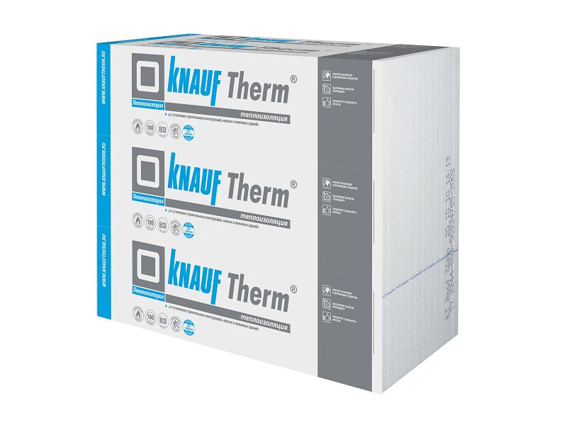 KNAUF Therm® КРОВЛЯ Pro 50мм, 12 плит, 14.4м2, 1000х1200мм, 0.72м3 купить в Санкт-Петербурге