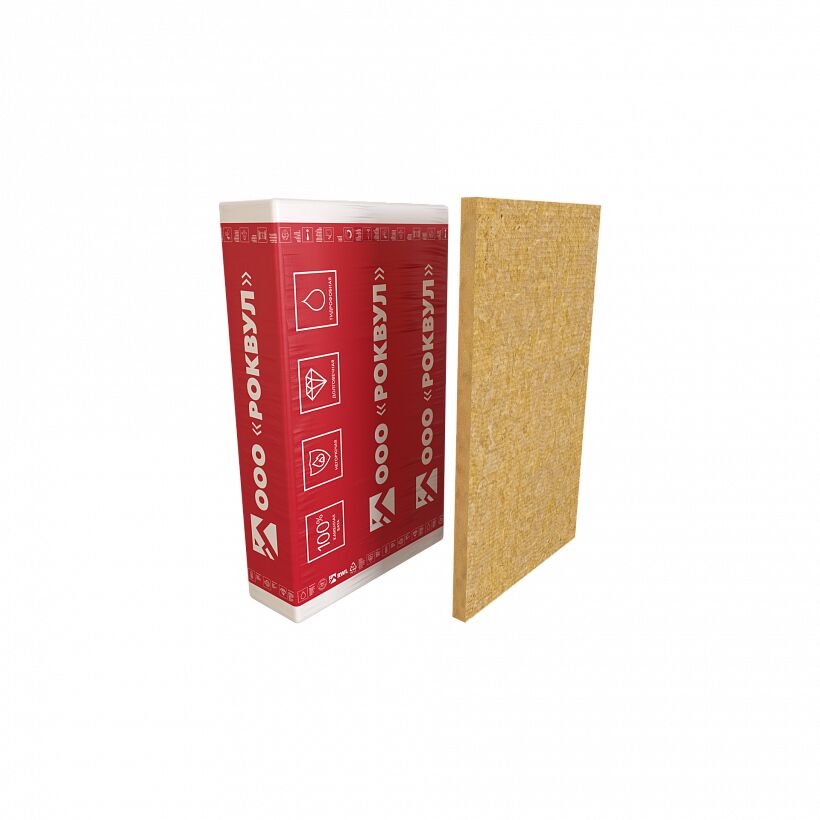 Rockwool РУФ БАТТС В Оптима 40х600х1000/6шт/3.6м2/0.144м3 (40упак/палл) купить в Санкт-Петербурге