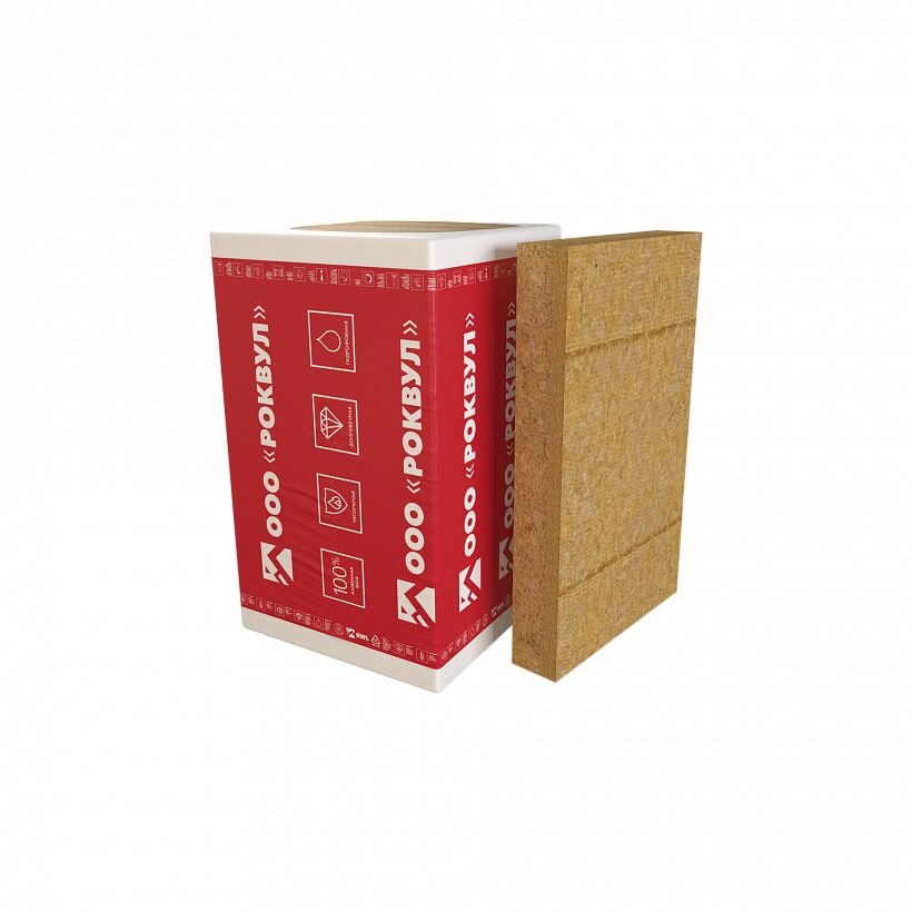 Rockwool ВЕНТИ БАТТС Д Оптима 150х600х1000/4шт/2.4м2/0.36м3 (16упак/палл) купить в Санкт-Петербурге