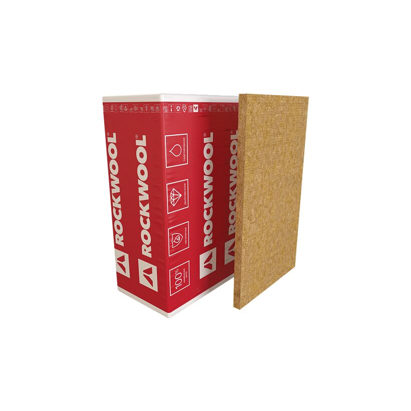 Rockwool ВЕНТИ БАТТС 100х600х1000/4шт/2.4м2/0.24м3 (24упак/палл) купить в Санкт-Петербурге