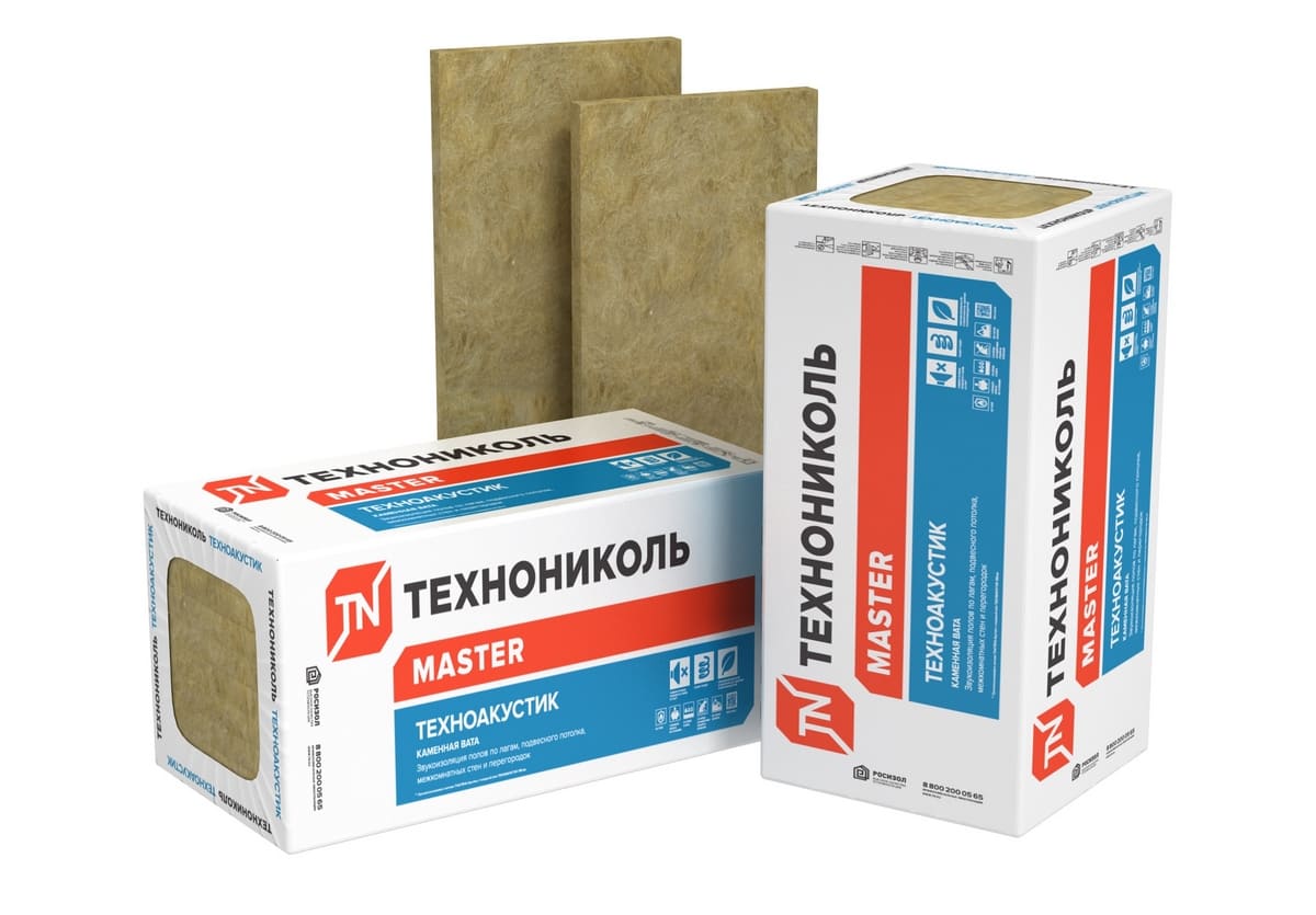 Шумоизоляция ТехноАкустик 50мм купить в Санкт-Петербурге