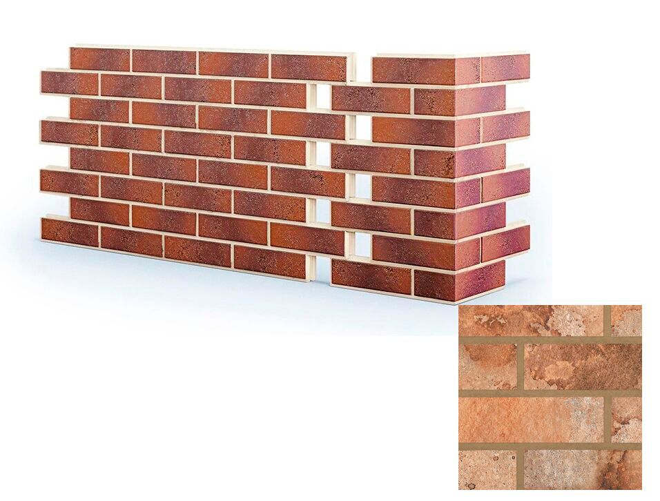 Термопанель угловая с плиткой KERAMIN Айдахо ППС 250х250х600х40мм ЕВРОПА купить в Санкт-Петербурге