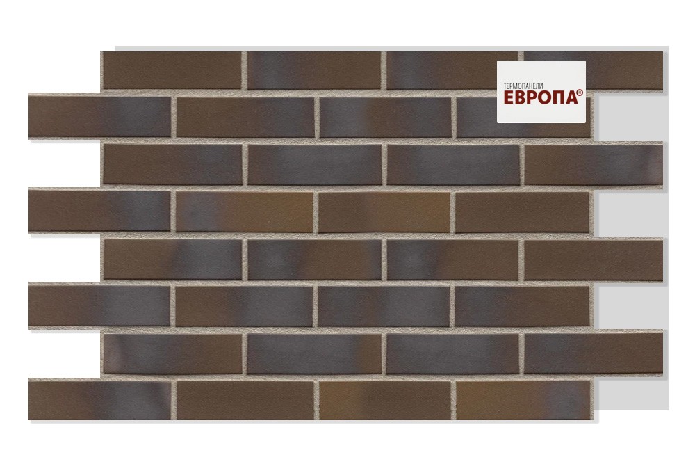 Термопанель рядовая ЕВРОПА ППС с плиткой АВС Baltrum glatt 1000х650х60мм (0.65м2) купить в Санкт-Петербурге