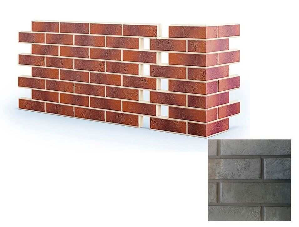 Термопанель угловая с плиткой KERAMIN ИЛЛИНОЙС 2 ППС 250х250х600х60мм ЕВРОПА купить в Санкт-Петербурге