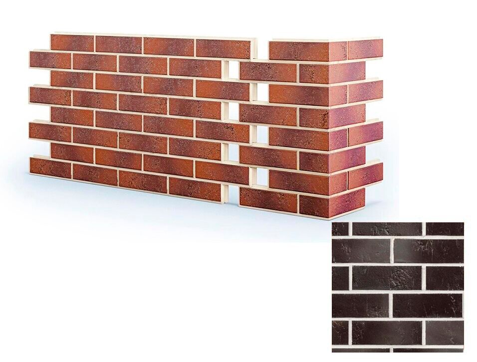 Термопанель угловая ЕВРОПА ППС с плиткой АВС Dresden Schieferstruktur 245х125х496х100мм купить в Санкт-Петербурге