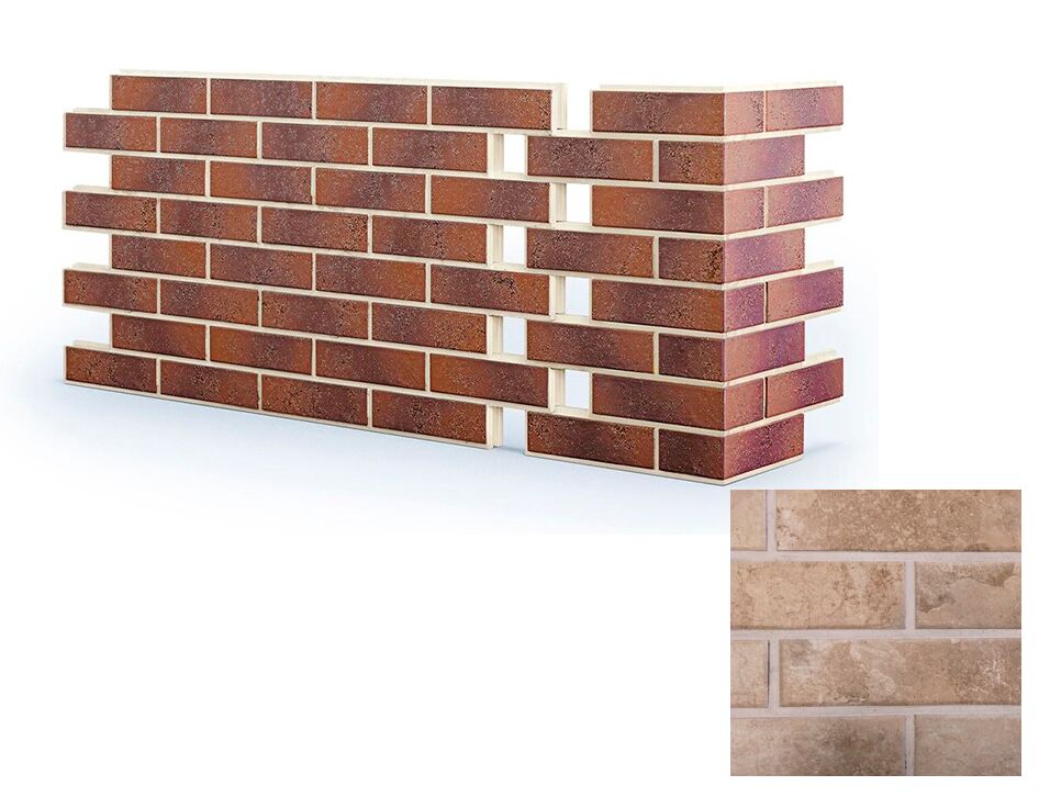 Термопанель угловая с плиткой KERAMIN КОЛОРАДО 3 ППС 250х250х600х40мм ЕВРОПА купить в Санкт-Петербурге