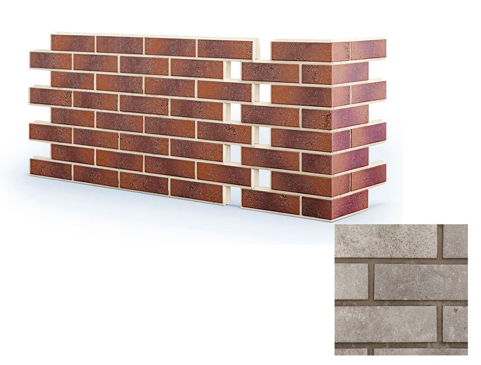 Термопанель угловая с плиткой KERAMIN Юта 1 ППС 250х250х600х40мм ЕВРОПА купить в Санкт-Петербурге