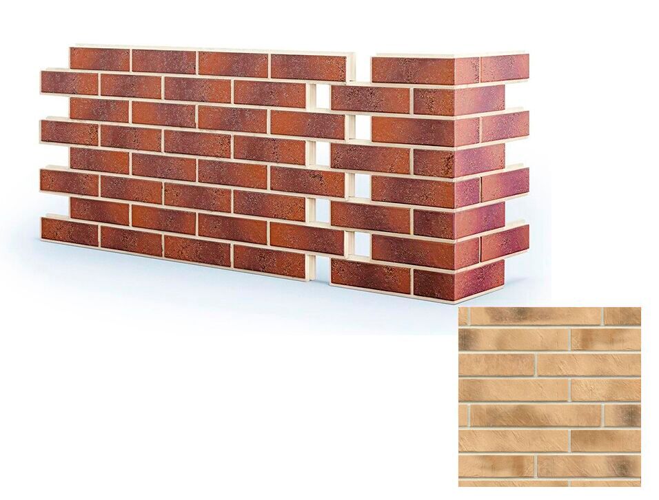 Термопанель угловая ППС Paradyz Eremite Sand 460х400х400х80мм (0.184м2) CeramoTHERM купить в Санкт-Петербурге