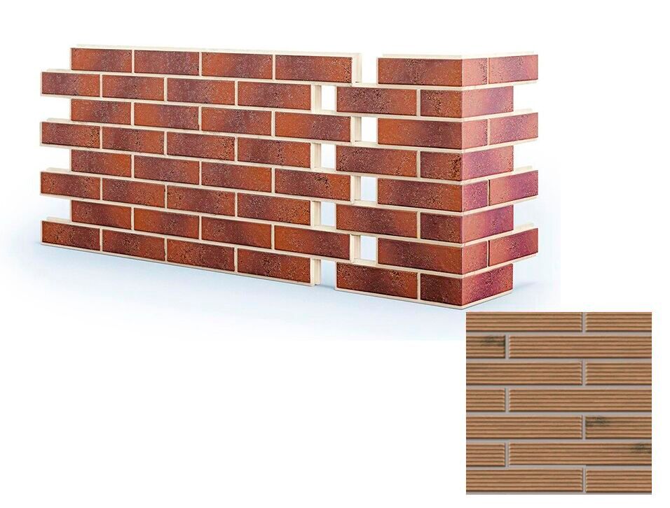 Термопанель угловая ППС Paradyz Carrizo Wood 460х400х400х100мм (0.184м2) CeramoTHERM купить в Санкт-Петербурге