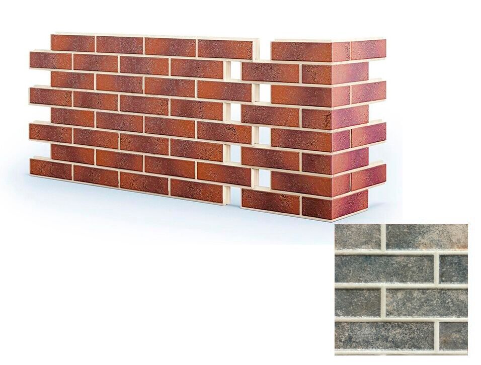 Термопанель угловая ППС Paradyz Viano Grys 240х240х460х50мм (0.17м2) CeramoTHERM купить в Санкт-Петербурге