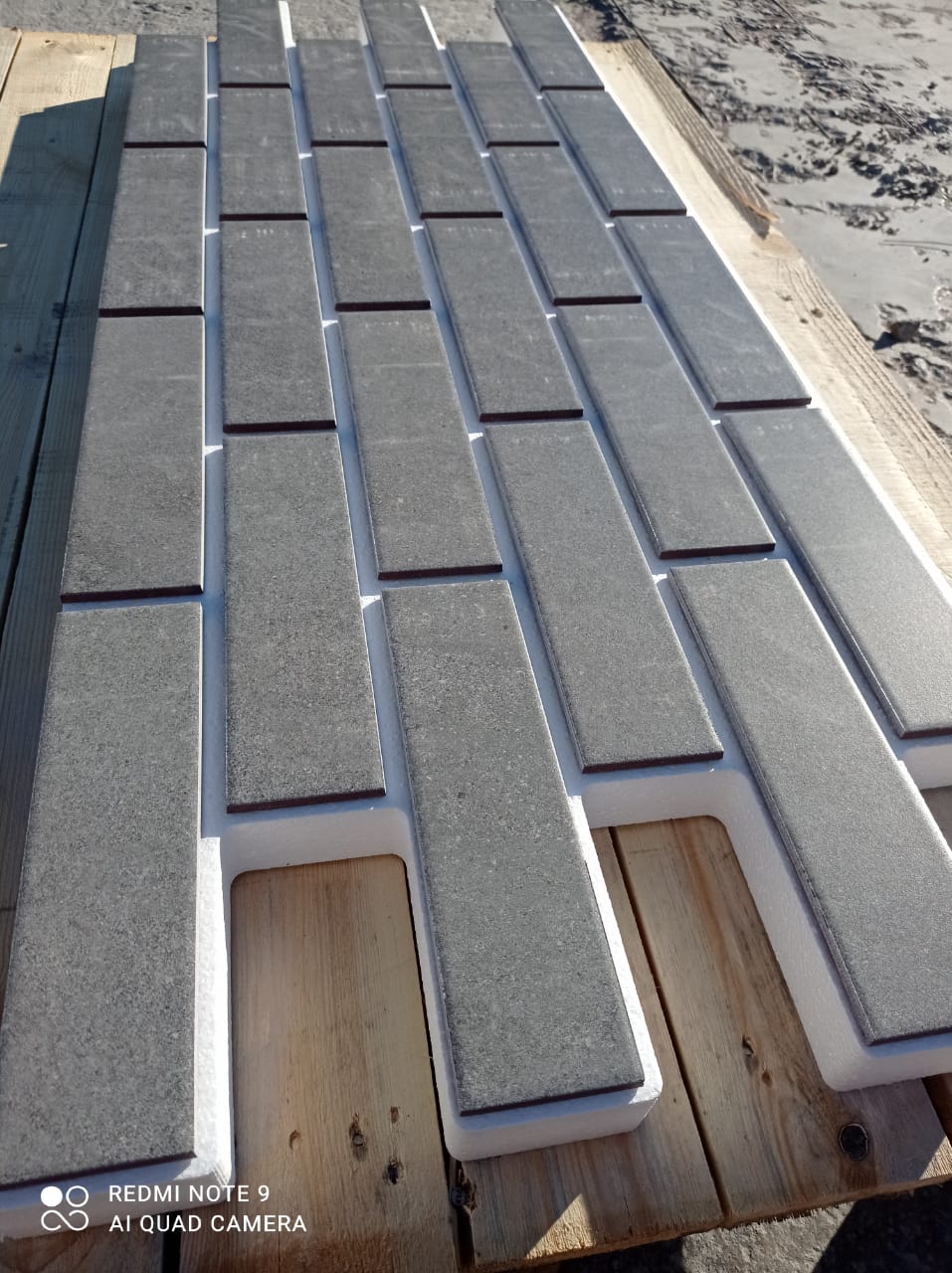 Термопанель рядовая ППС Paradyz Mattone Sabbia Grafit 1150х460х40мм (0.47м2) CeramoTHERM купить в Санкт-Петербурге