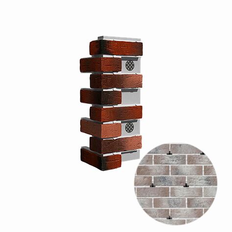 Leonardo Stone Термопанель Углы Перт 403 370х370х640х60мм 0,64пог. м/шт купить в Санкт-Петербурге