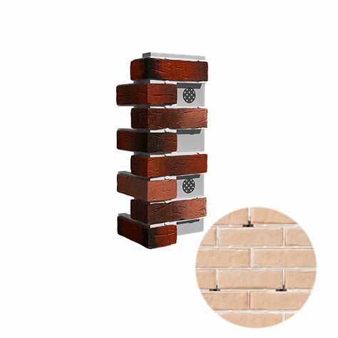 Leonardo Stone Термопанель Углы Денвер 051 370х370х640х60мм 0,64пог. м/шт купить в Санкт-Петербурге