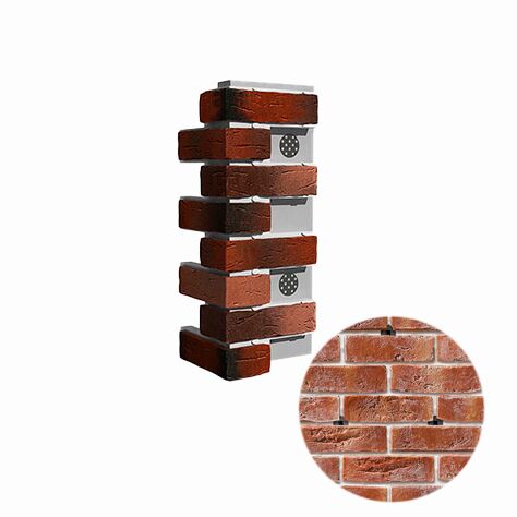 Leonardo Stone Термопанель Углы Дижон 340 370х370х640х60мм 0,64пог. м/шт купить в Санкт-Петербурге