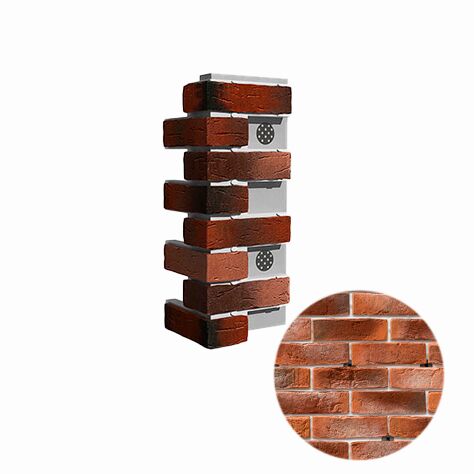 Leonardo Stone Термопанель Углы Дижон 490 370х370х640х60мм 0,64пог. м/шт купить в Санкт-Петербурге