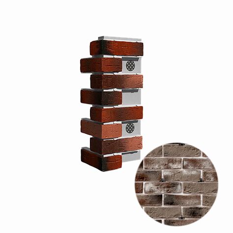 Leonardo Stone Термопанель Углы Дижон 465 370х370х640х60мм 0,64пог. м/шт купить в Санкт-Петербурге