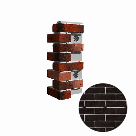 Leonardo Stone Термопанель Углы Нью-Йорк 708 370х370х640х60мм 0,64пог. м/шт купить в Санкт-Петербурге