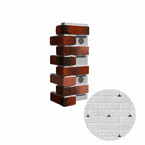 Leonardo Stone Термопанель Углы Перт 100 370х370х640х60мм 0,64пог. м/шт купить в Санкт-Петербурге