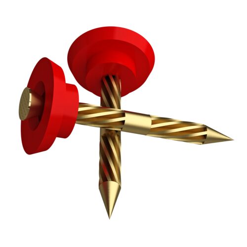 TERMOCLIP Дюбель-гвоздь с ПВП шайбой 4х40мм 1800шт/уп купить в Санкт-Петербурге