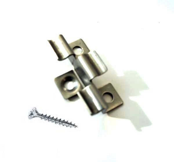 Комплект крепежа ТЕРРАпол для ДПК (200шт клипс из нерж.стали+200шт саморезов) купить в Санкт-Петербурге