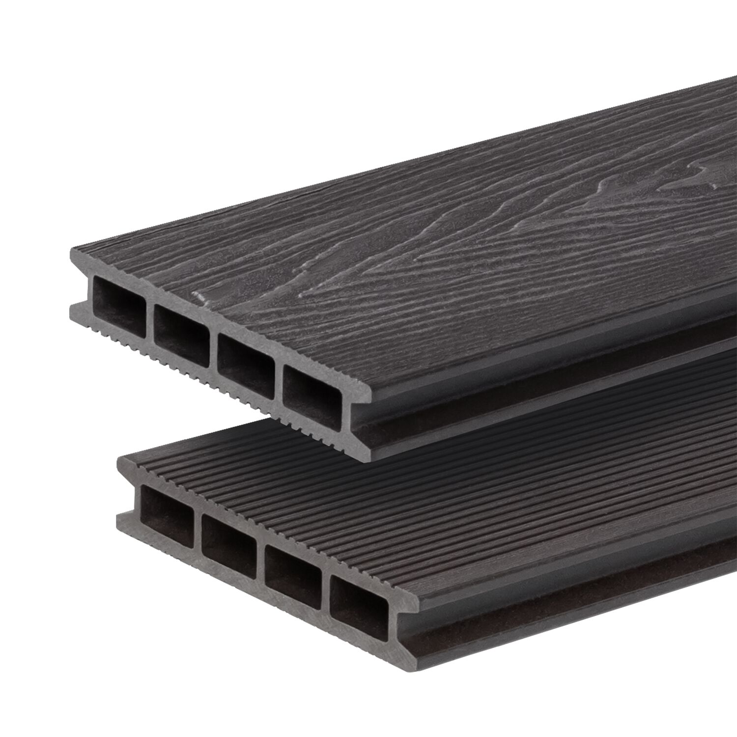 Террасная доска GRINDERDECO, ДПК, венге, брашированный мелкий вельвет, 150х25х3000мм купить в Санкт-Петербурге