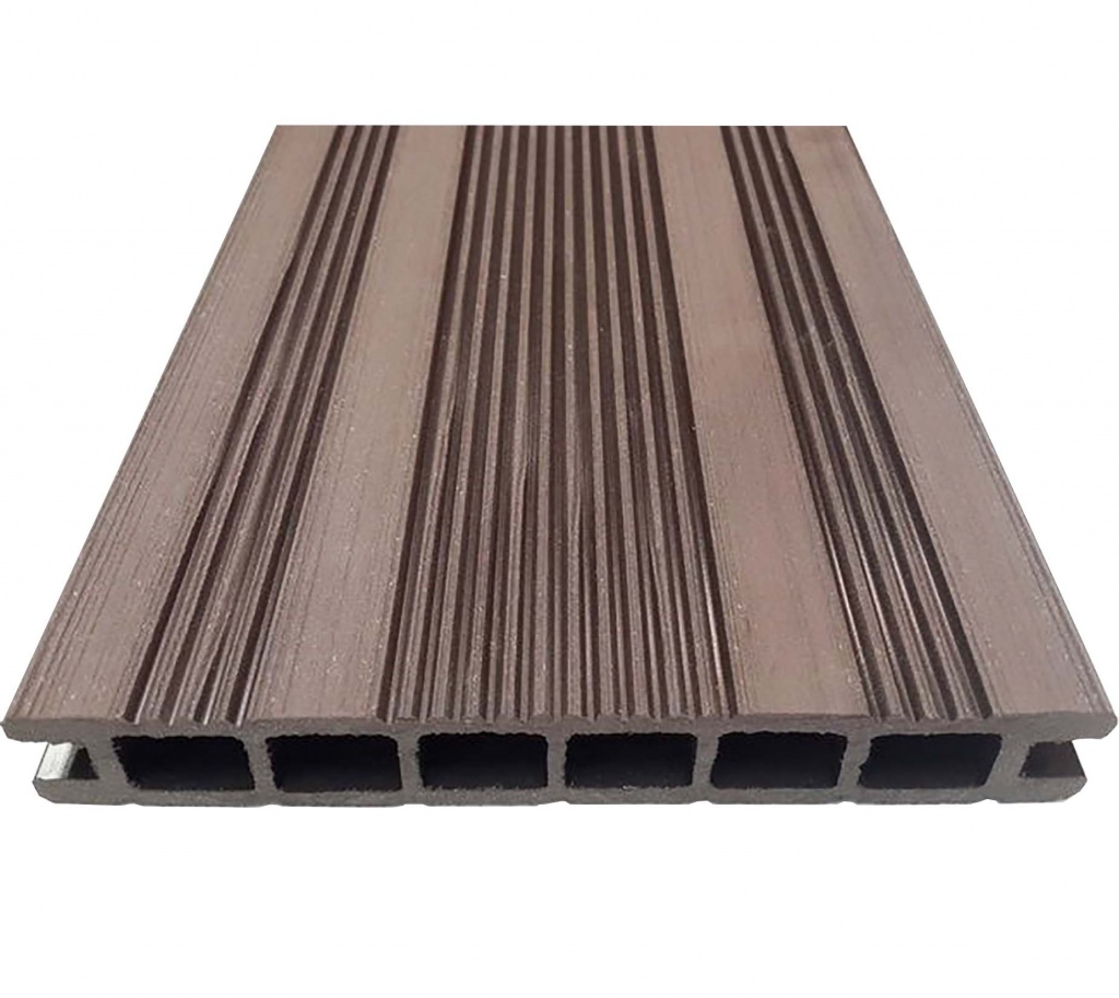 Террасная доска Ecodeck шовная шоколад 6м купить в Санкт-Петербурге