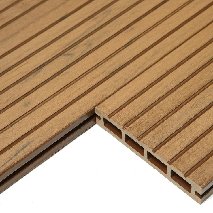 Террасная доска пустотелая CM Decking серия Robust тик купить в Санкт-Петербурге