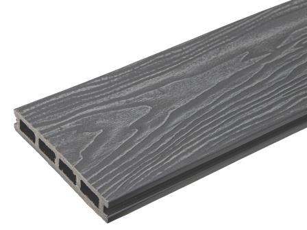 Доска террасная TalverWood вельвет/фактура 3D серый 148х25х4000мм купить в Санкт-Петербурге