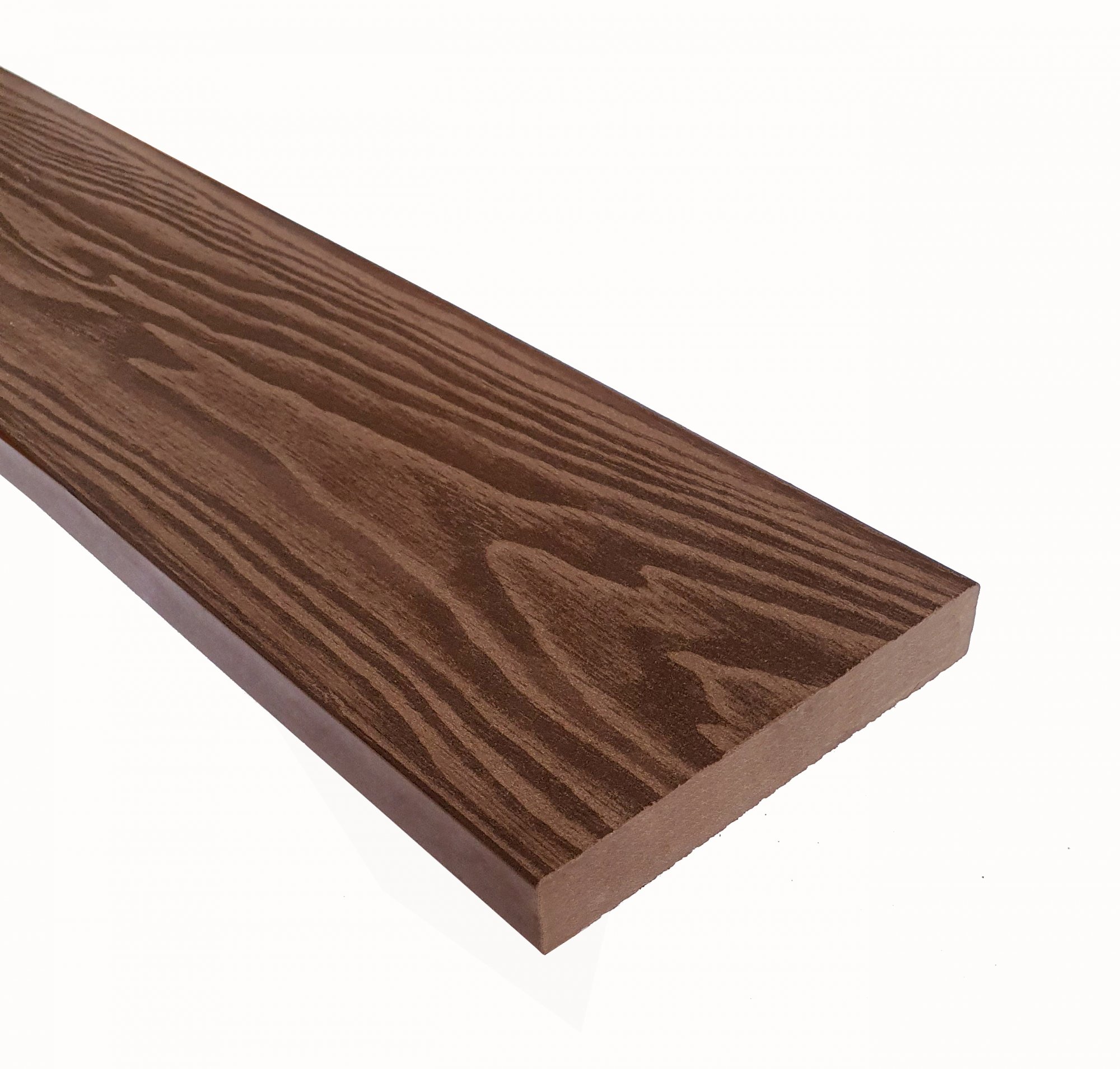 Доска террасная ТЕРРАпол полнотелая без паза СМАРТ 3D Орех Милано 130х24х3000мм купить в Санкт-Петербурге