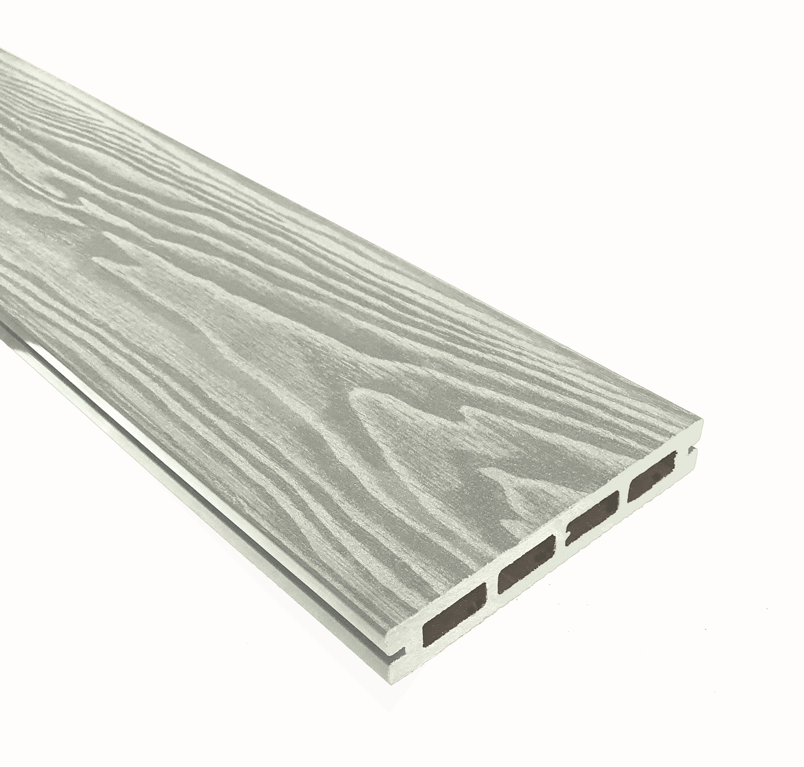 Доска террасная ТЕРРАпол пустотелая с пазом СМАРТ 3D Дуб Беленый 130х22х4000мм купить в Санкт-Петербурге