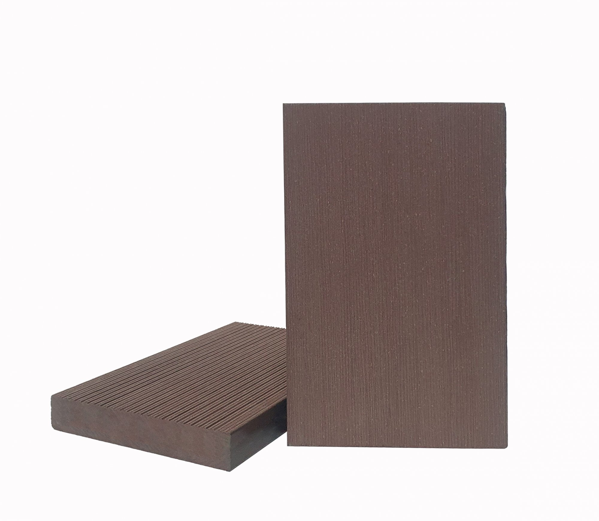 Доска террасная ТЕРРАпол полнотелая без паза СМАРТ Браш Орех Милано 130х24х3000мм купить в Санкт-Петербурге