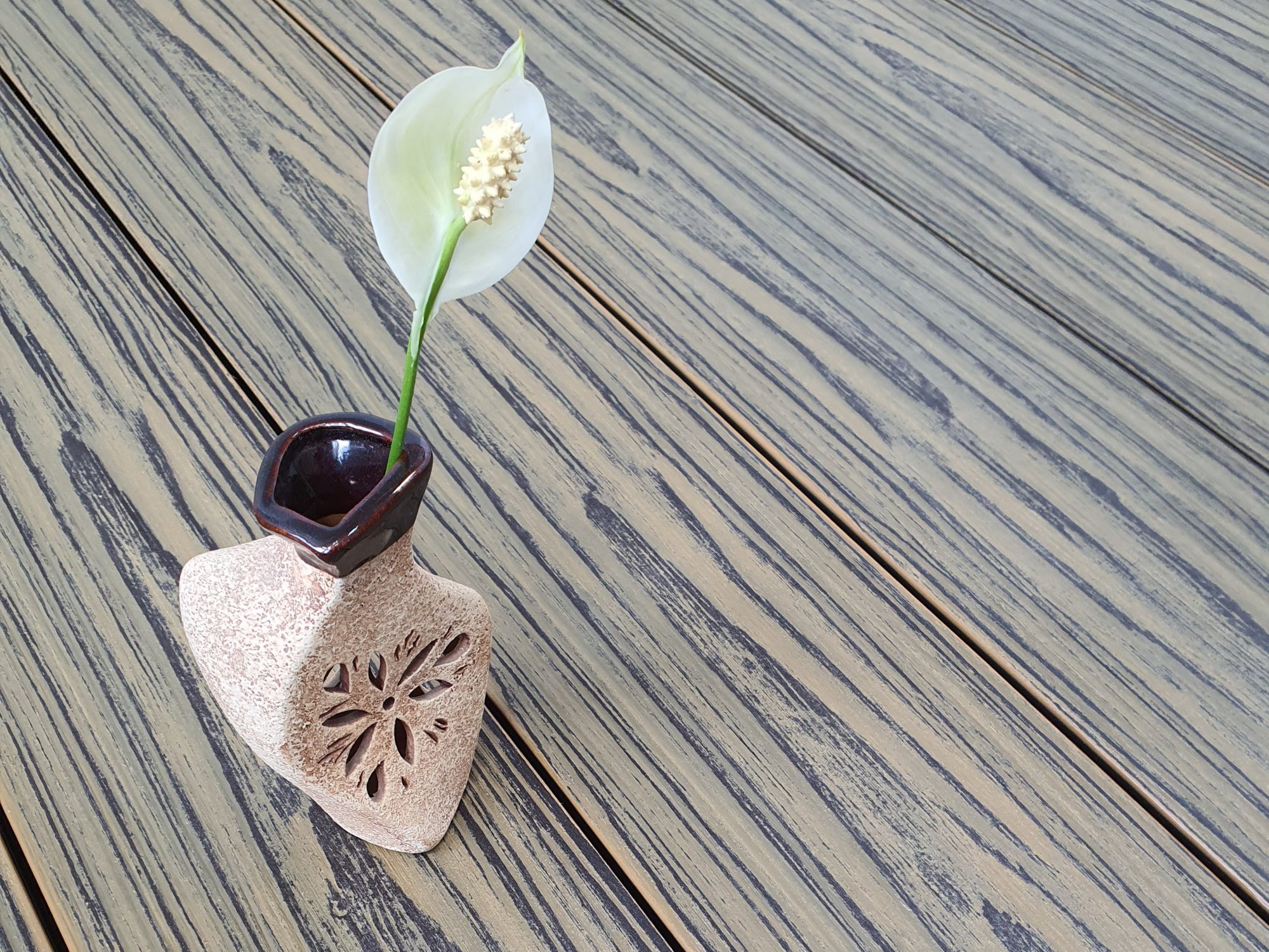 Террасная доска ТЕРРАпол АНТИК Гефест Мультиколор 147х23х4000мм купить в Санкт-Петербурге