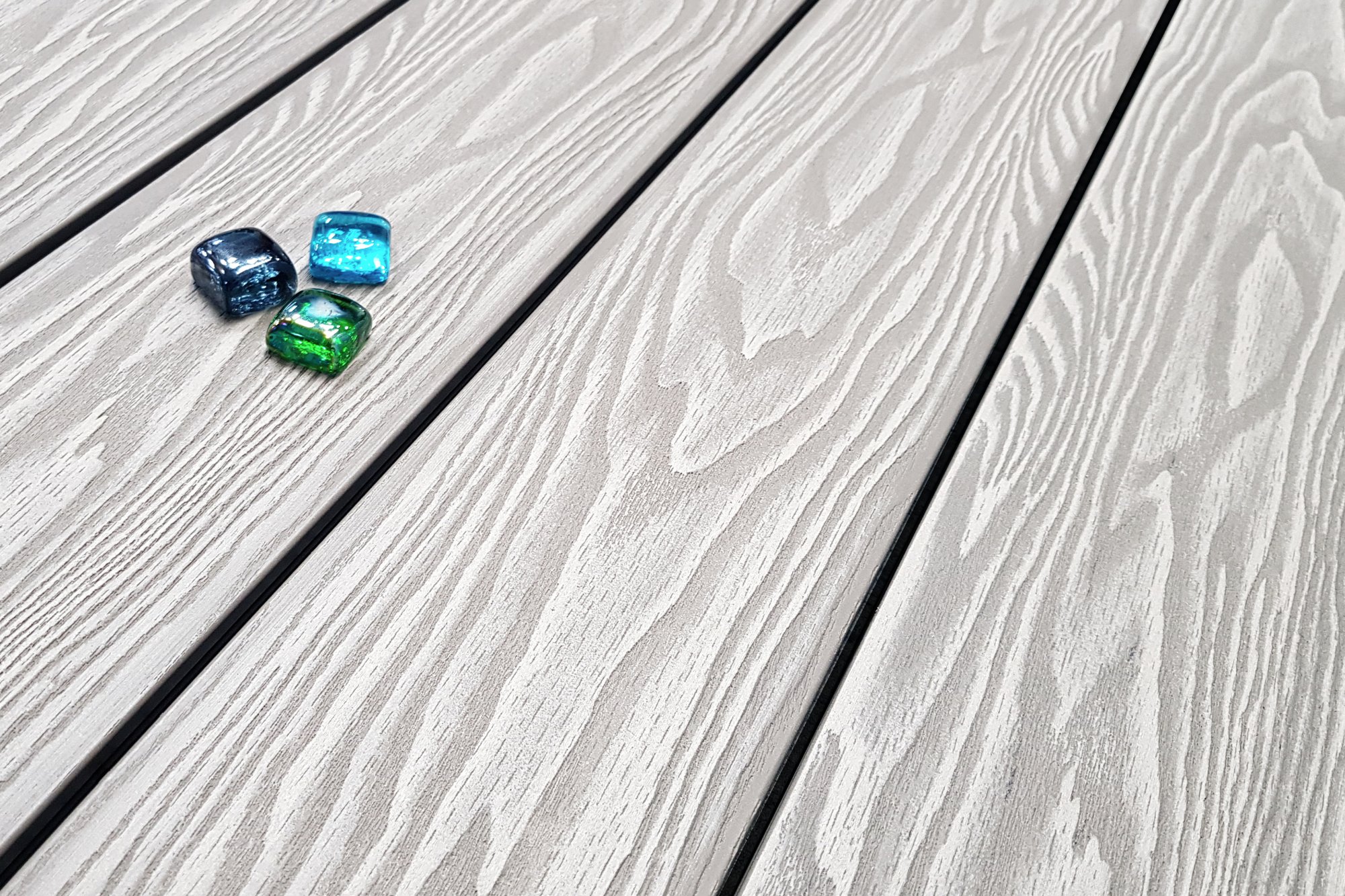 Террасная доска Террапол СМАРТ 3D Дуб Беленый пустотелая с пазом, 3м NEW купить в Санкт-Петербурге