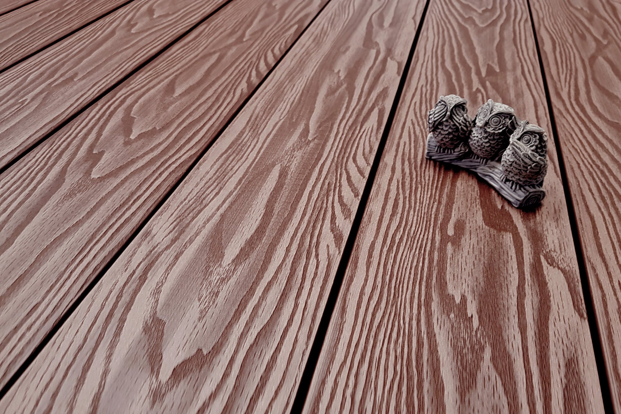 Доска террасная ТЕРРАпол пустотелая с пазом СМАРТ 3D Орех Милано 130х22х3000мм купить в Санкт-Петербурге