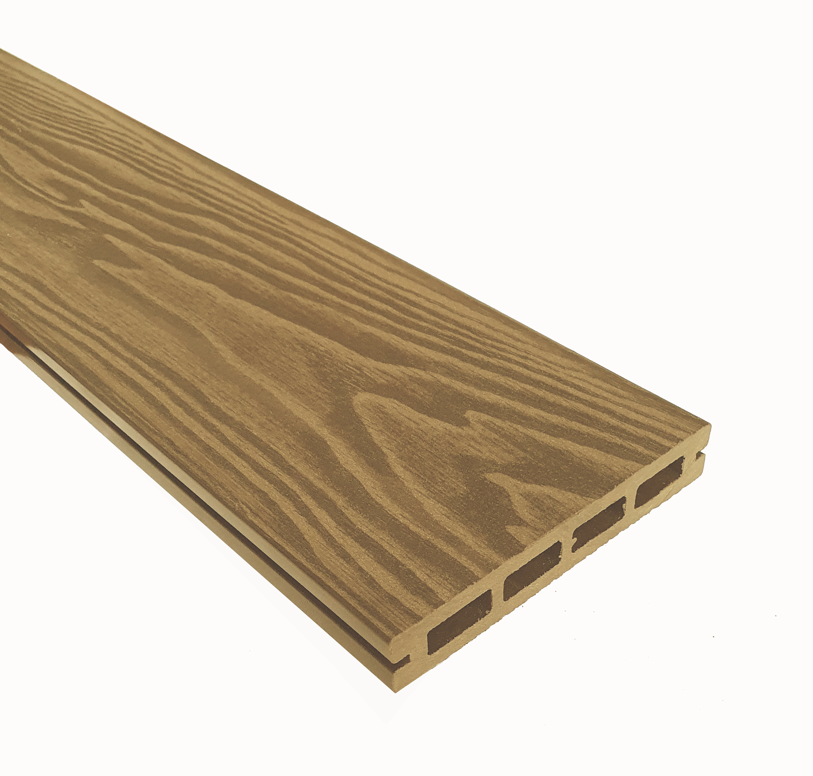 Доска террасная ТЕРРАпол пустотелая с пазом СМАРТ 3D Дуб Севилья 130х22х3000мм купить в Санкт-Петербурге